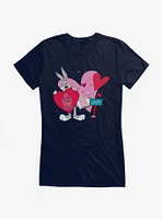 Looney Tunes Bugs Bunny Kinda Cute Girls T-Shirt