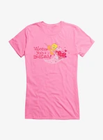 Looney Tunes Tweety Bird A Real Catch Girls T-Shirt