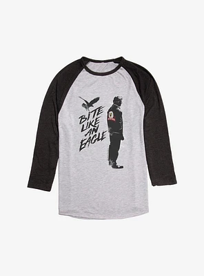 Cobra Kai Bite Like An Eagle Raglan