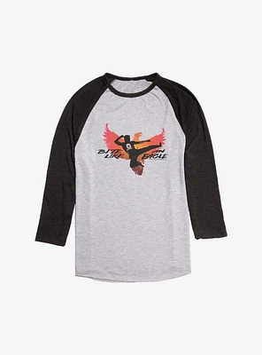 Cobra Kai Eagle Fang Motto Raglan