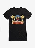 DC Comics Peacemaker Logo Girl's T-Shirt