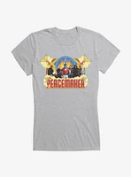 DC Comics Peacemaker Logo Girl's T-Shirt