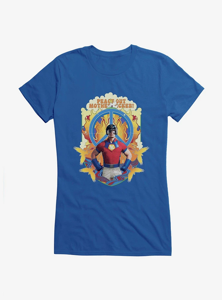 DC Comics Peacemaker Peace Out Girl's T-Shirt