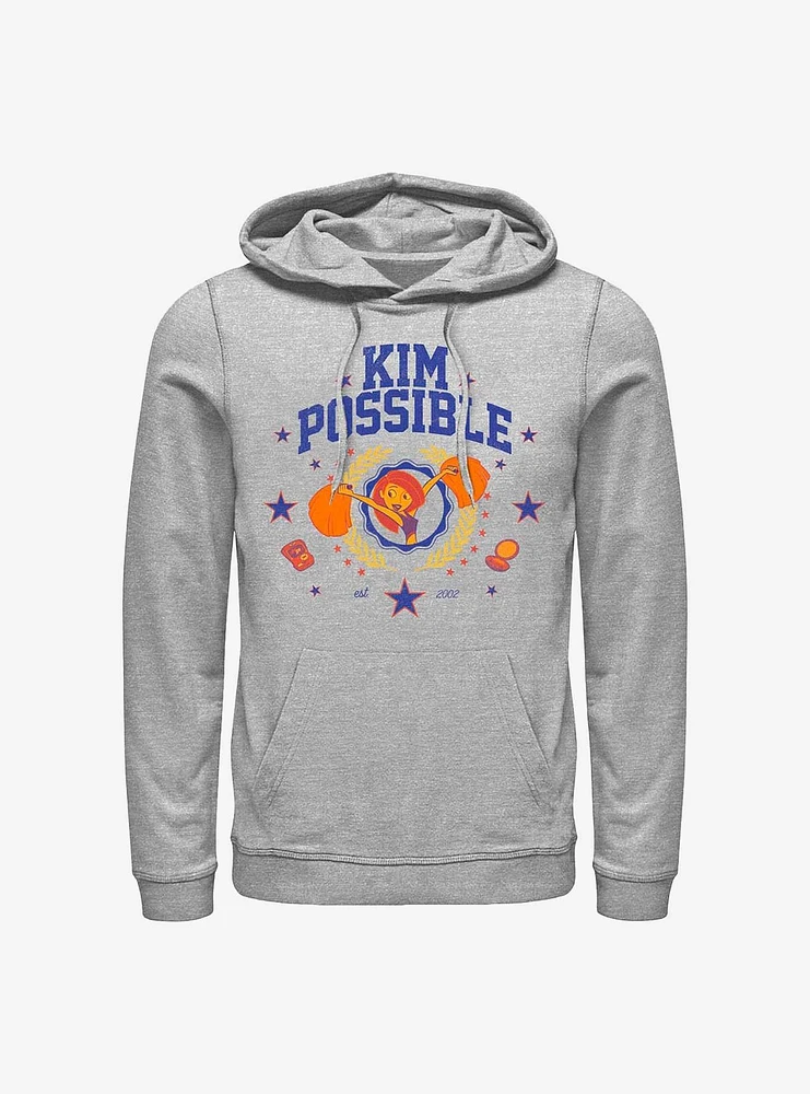 Disney Kim Possible Kp Collegiate Hoodie