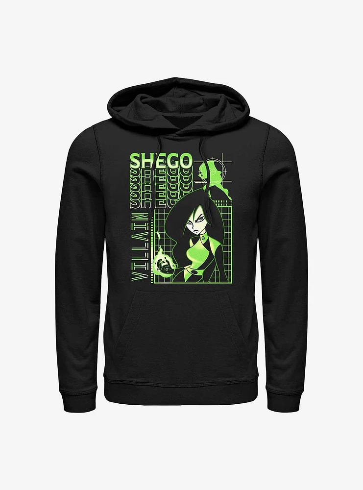 Disney Kim Possible Shego Techwear Hoodie