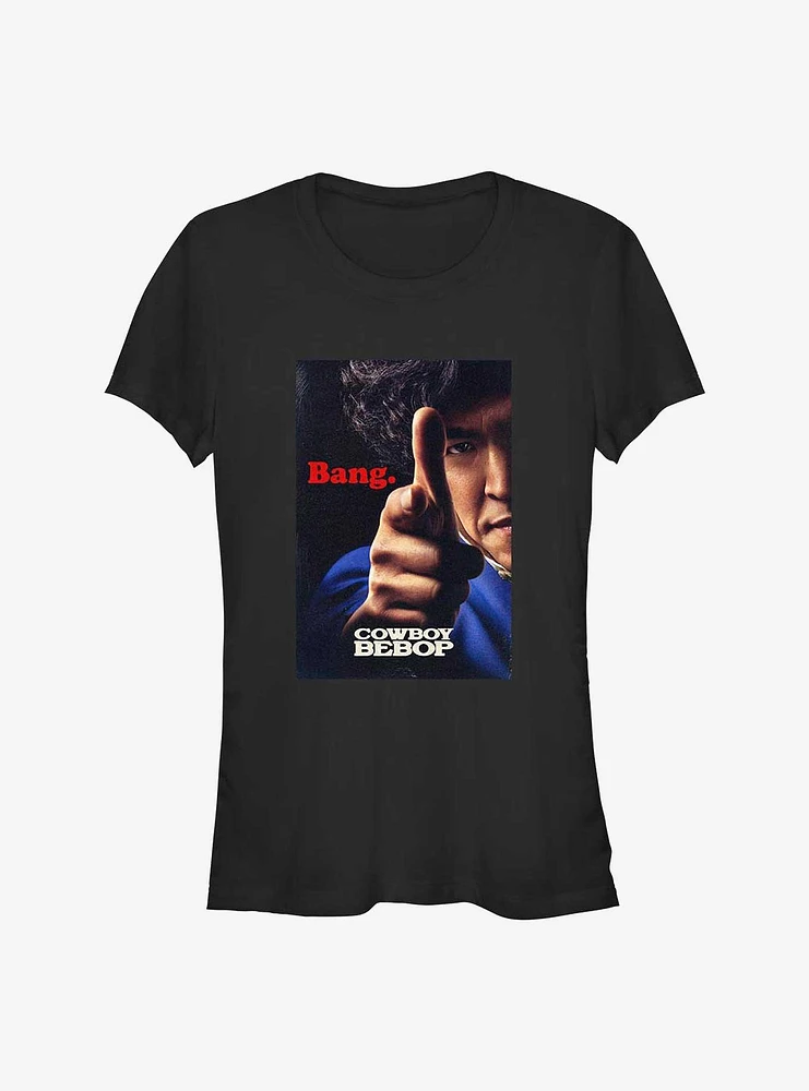 Cowboy Bebop Spike Bang Poster Girl's T-Shirt