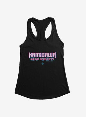 Magic: The Gathering Kamigawa Neon Dynasty Logo Womens Tank Top