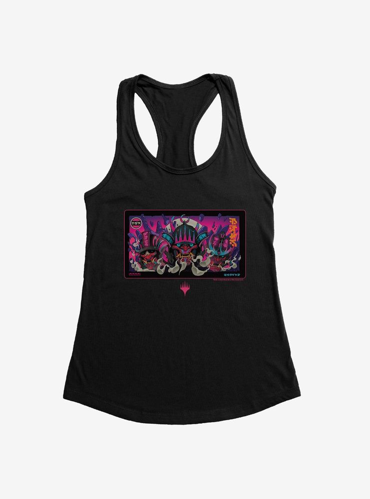 Magic: The Gathering Neon Dynasty Samurai Womens Tank Top