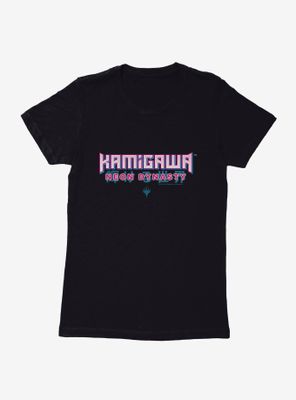 Magic: The Gathering Kamigawa Neon Dynasty Logo Womens T-Shirt