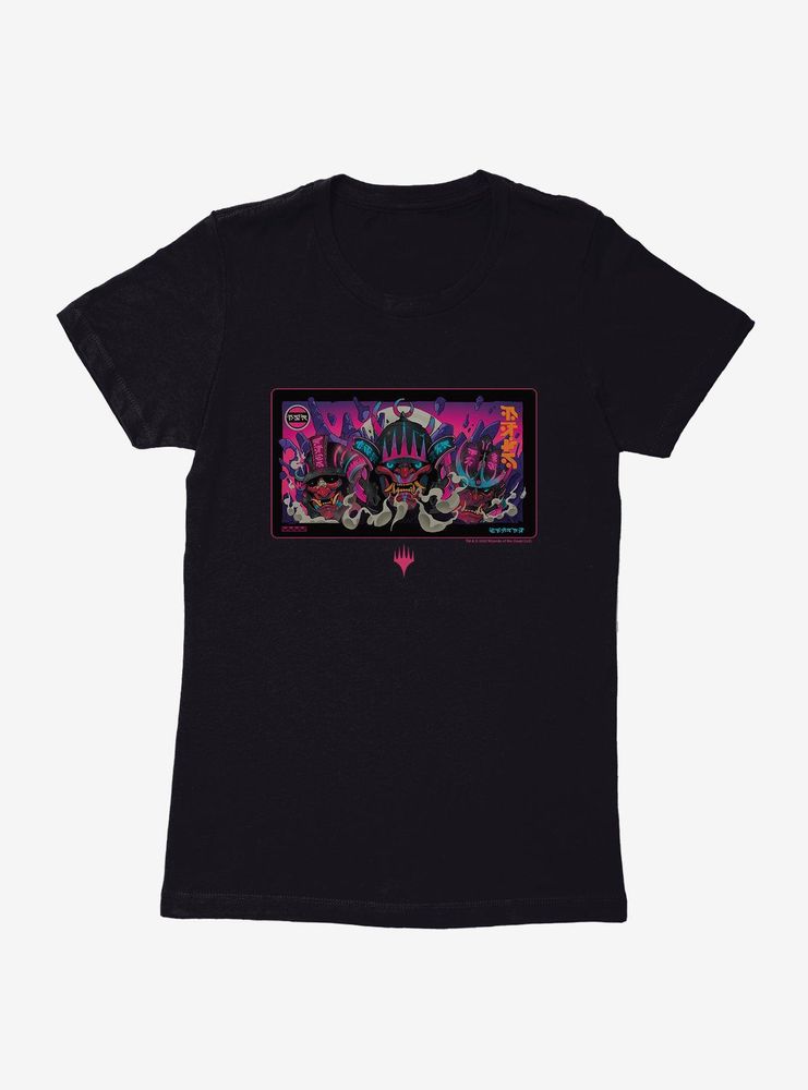 Magic: The Gathering Neon Dynasty Samurai Womens T-Shirt