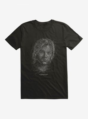 Supernatural Sam Squiggle Sketch T-Shirt
