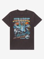 Jurassic Park Life Finds a Way Retro T-Shirt - BoxLunch Exclusive