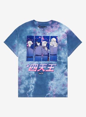 Sailor Moon Four Kings of Heaven Tie-Dye T-Shirt - BoxLunch Exclusive
