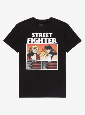Street Fighter Ken & Ryu Arcade Game T-Shirt - BoxLunch Exclusive