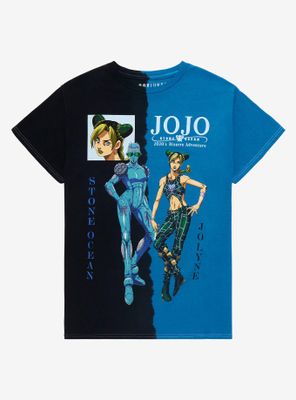 JoJo’s Bizarre Adventure Jolyne & Stone Free Split Dye T-Shirt - BoxLunch Exclusive