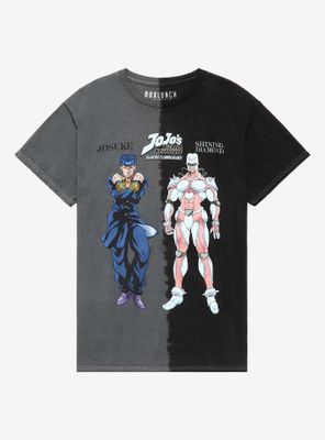 JoJo’s Bizarre Adventure Josuke & Crazy Diamond Split Dye T-Shirt - BoxLunch Exclusive