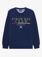 One Piece Straw Hat Crew Collegiate Crewneck - BoxLunch Exclusive