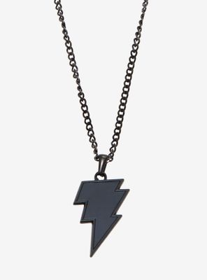 DC Comics Black Adam Lightning Bolt Necklace