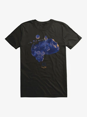 E.T. 40th Anniversary Collage Art Graphic T-Shirt