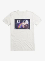 E.T. 40th Anniversary Flying Bicycle Rainbow Flight T-Shirt