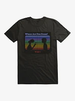 E.T. 40th Anniversary Where Are You From E.T And Elliott Silhouette T-Shirt