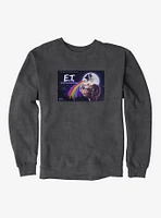 E.T. 40th Anniversary Flying Bicycle Rainbow Flight Sweatshirt