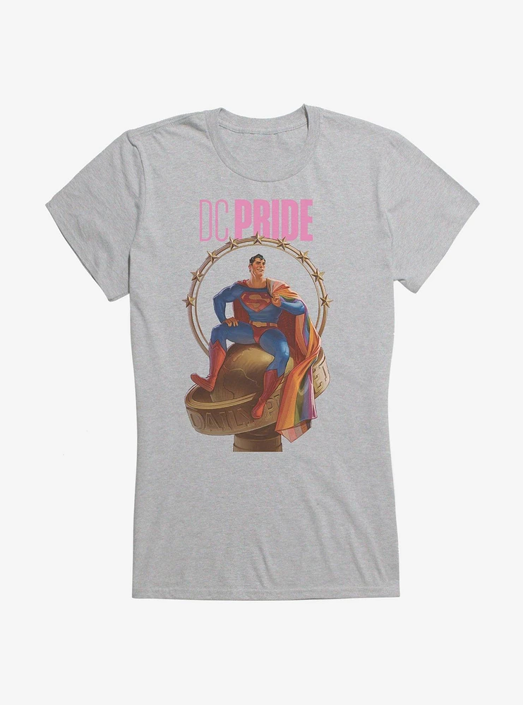 DC Comics Superman Metropolis Pride Girls T-Shirt