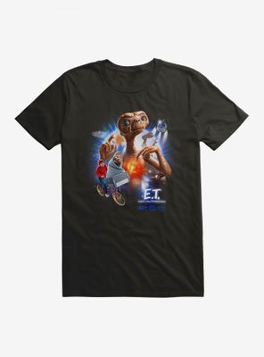 E.T. 40th Anniversary Iconic Movie Scenes Graphic T-Shirt