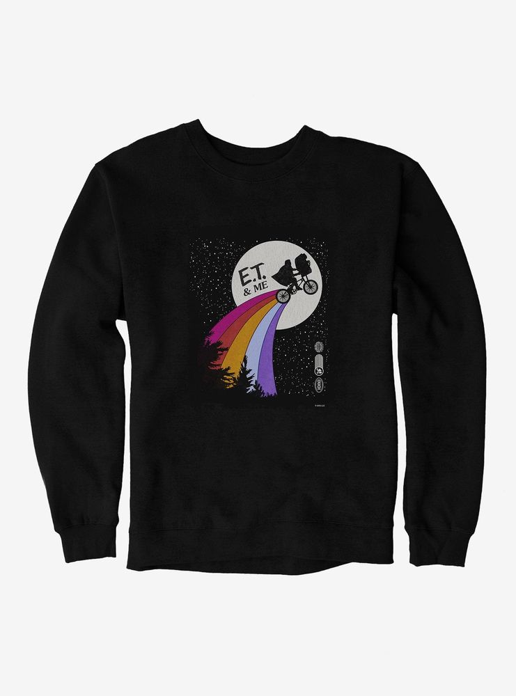 E.T. 40th Anniversary Rainbow Flight Graphic Sweatshirt