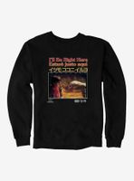 E.T. 40th Anniversary I'll Be Right Here Multi Language Movie Still Sweatshirt