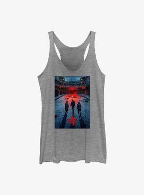 Stranger Things Russia Poster Womens Tank Top