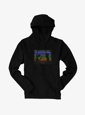 E.T. 40th Anniversary Where Are You From E.T And Elliott Silhouette Hoodie