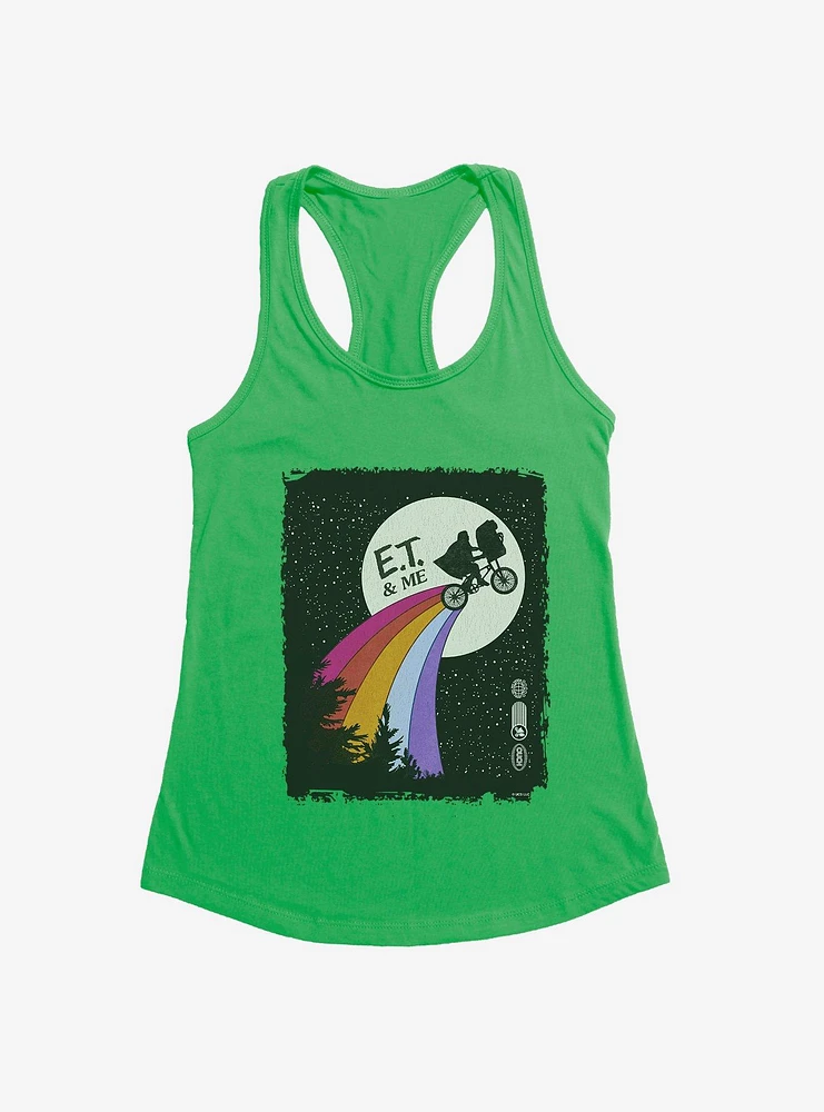 E.T. 40th Anniversary Rainbow Flight Graphic Girls Tank