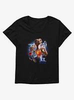 E.T. 40th Anniversary Iconic Movie Scenes Graphic Girls T-Shirt Plus