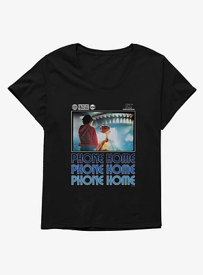E.T. 40th Anniversary Phone Home Movie Still Girls T-Shirt Plus
