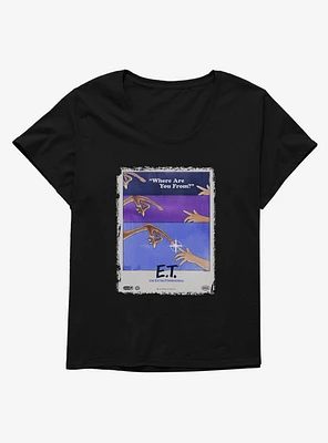 E.T. 40th Anniversary Where Are You From Girls T-Shirt Plus