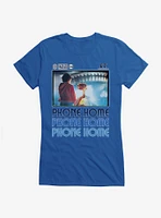 E.T. 40th Anniversary Phone Home Movie Still Girls T-Shirt