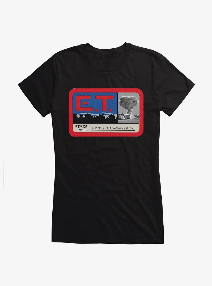 E.T. 40th Anniversary Stage Pass Girls T-Shirt