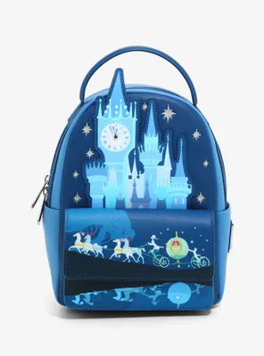 Loungefly Disney Cinderella Night Castle Mini Back Pack - BoxLunch Exclusive