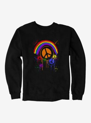 ICreate Pride Peace Rainbow Sweatshirt
