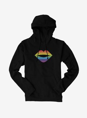 ICreate Pride Rainbow Lips Hoodie