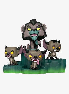 Funko Disney The Lion King Pop! Deluxe Scar With Hyenas Vinyl Figure Hot Topic Exclusive