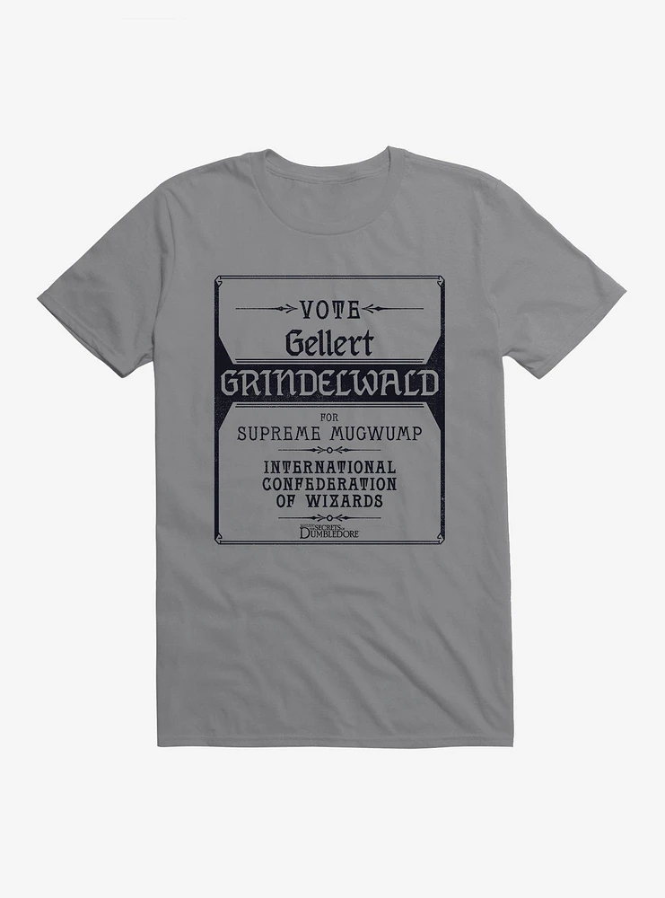 Fantastic Beasts: The Secrets Of Dumbledore Vote Gellert Grindelwald T-Shirt