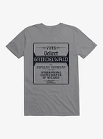 Fantastic Beasts: The Secrets Of Dumbledore Vote Gellert Grindelwald T-Shirt