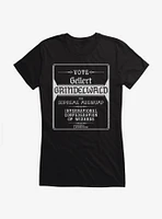 Fantastic Beasts: The Secrets Of Dumbledore Vote Gellert Grindelwald Girls T-Shirt