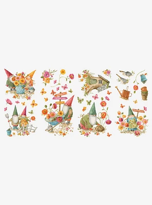 Lisa Audit Garden Gnomes Peel And Stick Wall Decals