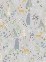 Spring Forest Pals Peel & Stick Wallpaper Light