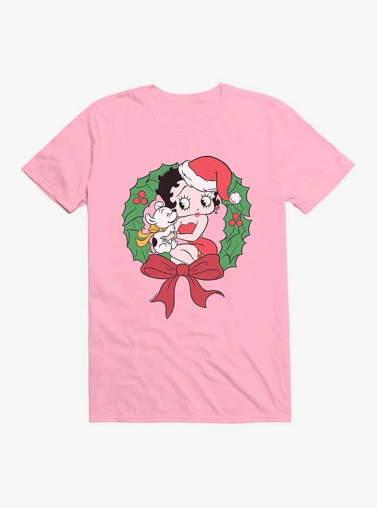 Betty Boop Pudgys Wreath T-Shirt