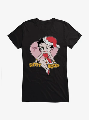 Betty Boop Christmas Love Girls T-Shirt