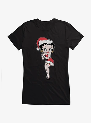 Betty Boop Christmas Wishes Girls T-Shirt